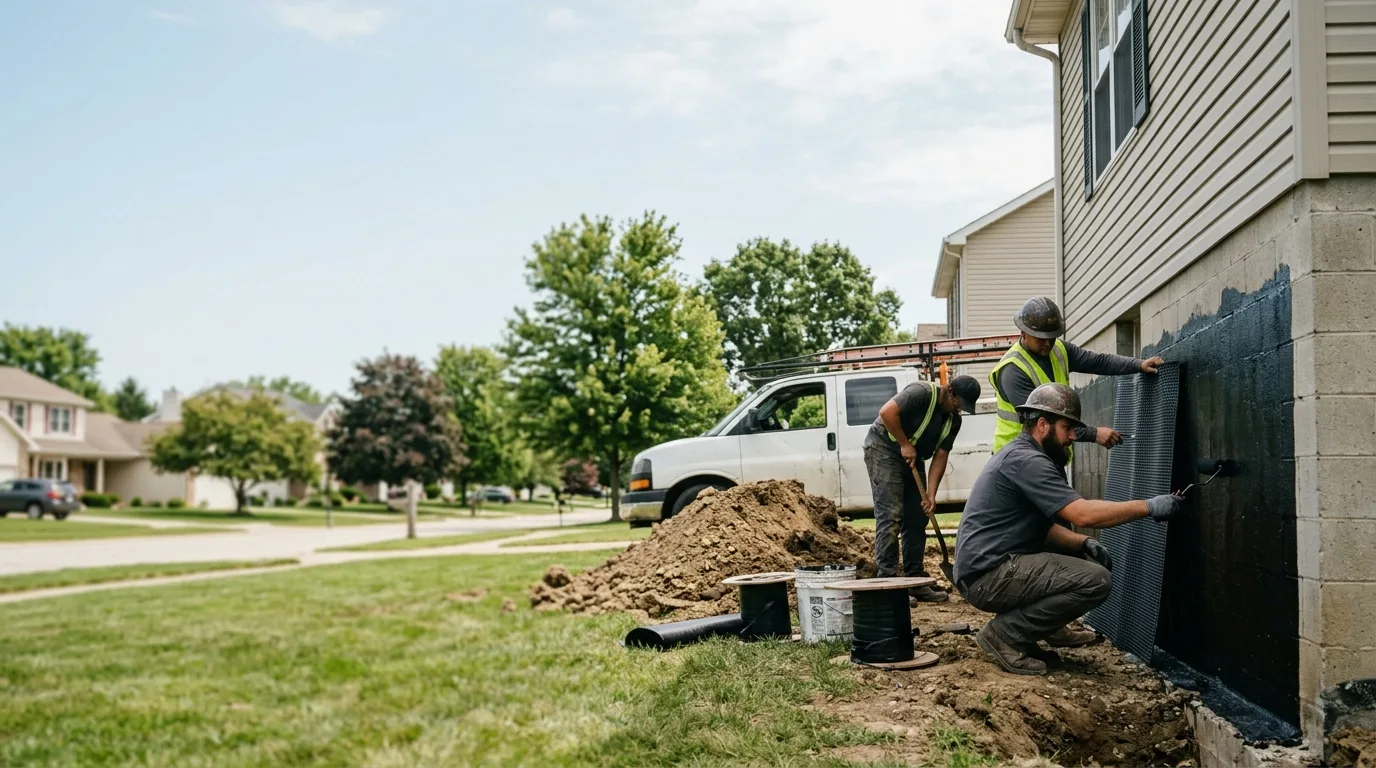 Basement Waterproofing in Delphos, OH near me